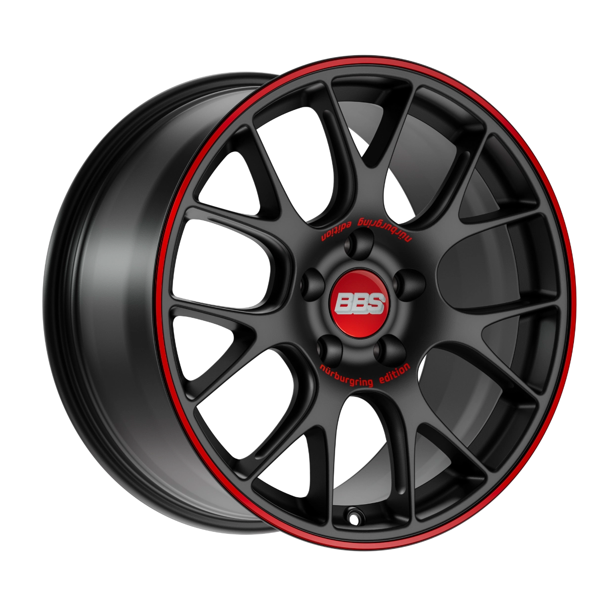 BBS CH-R in Nurburgring Edition finish - 3/4 render