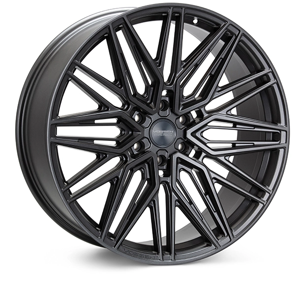 Vossen HF6-5 in Matte Gunmetal finish - 3/4 render