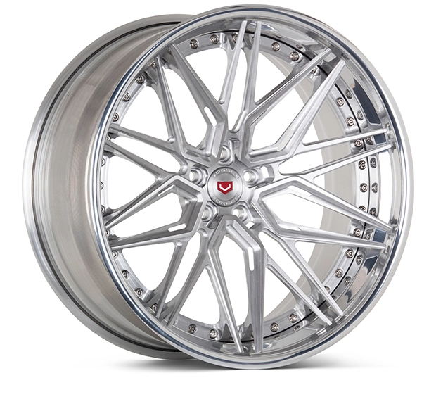 Vossen EVO-5R (3-Piece) in Gloss Clear finish - 3/4 render