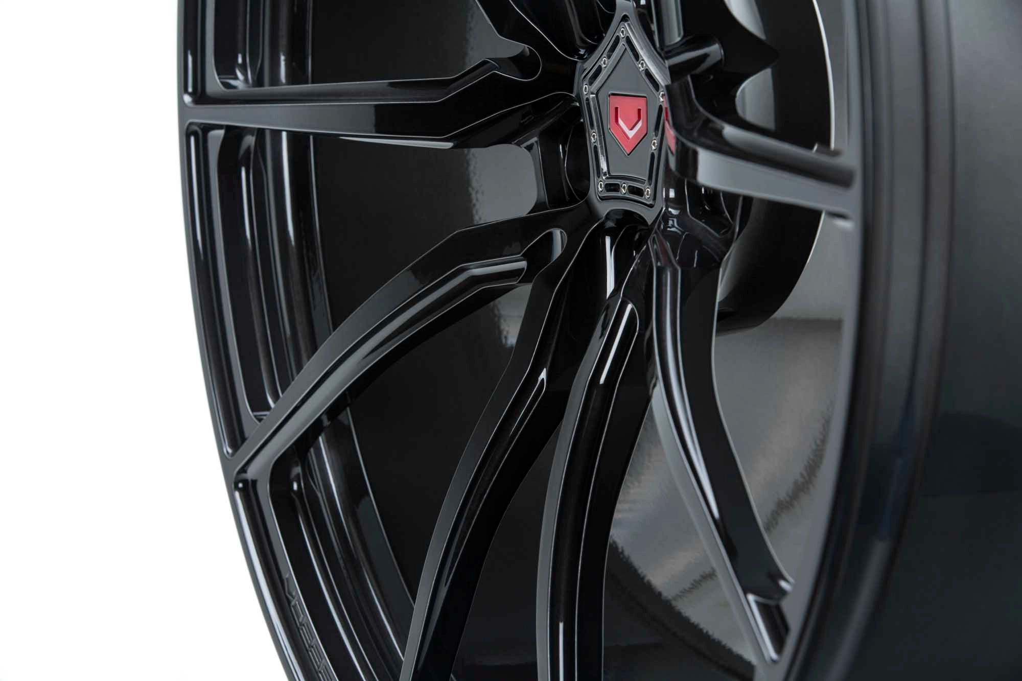 Vossen M-X2 (Monoblock) forged monoblock wheel - front face alternative angle