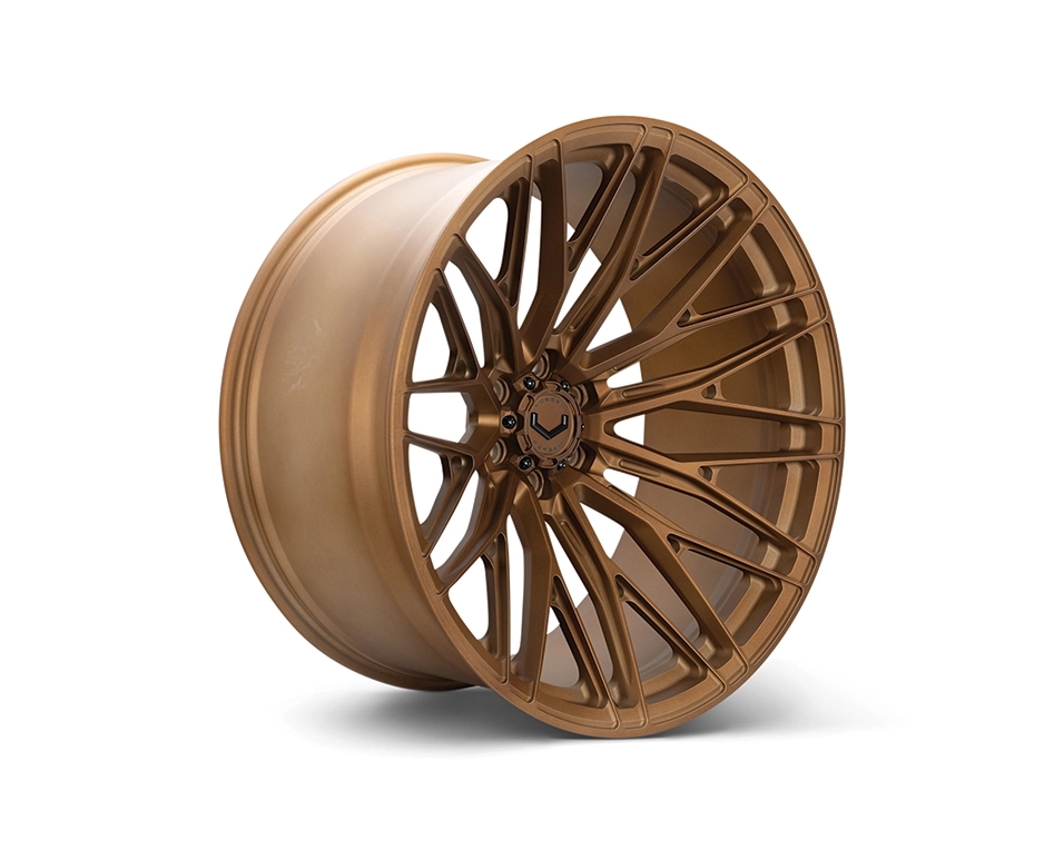 Vossen VFX-04 front face render - Matte Brickell Bronze