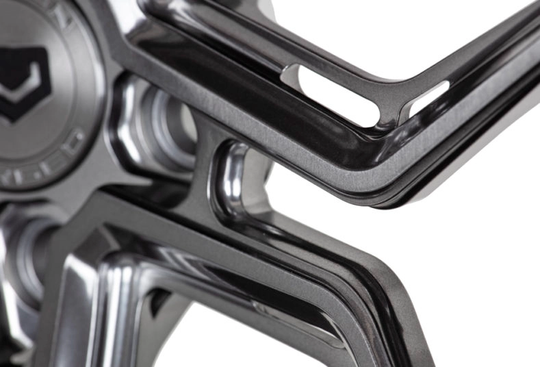 Vossen EVO-3R 3-Piece front face view showing triple-spoke design