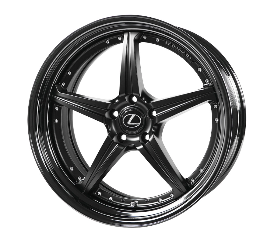 Aimgain G3S in Semi Gloss Black finish - 20-inch 3/4 render