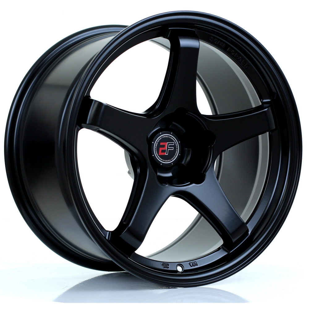 2Forge ZF7 flow-formed alloy wheel - 3/4 angle render