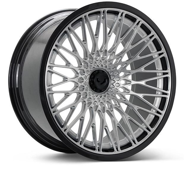 Vossen S21-09 Carbon in Gloss Clear finish - 3/4 render