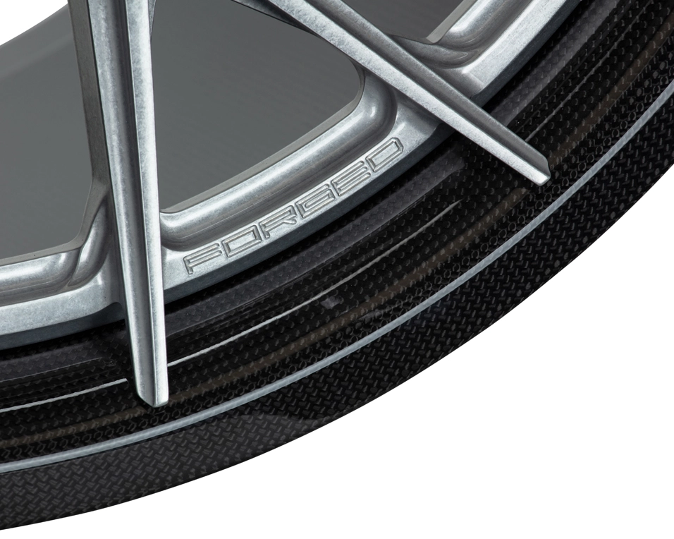Vossen S21-07 Carbon in Gloss Clear finish - 3/4 render
