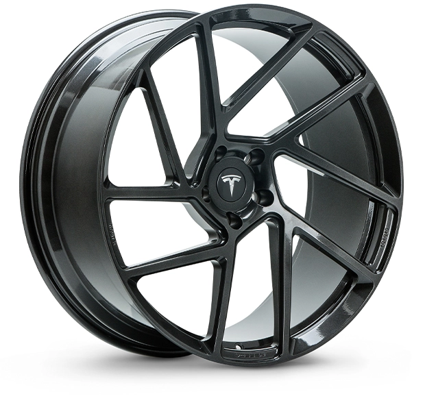 Vossen NV2 in Gloss Charcoal finish - 3/4 render