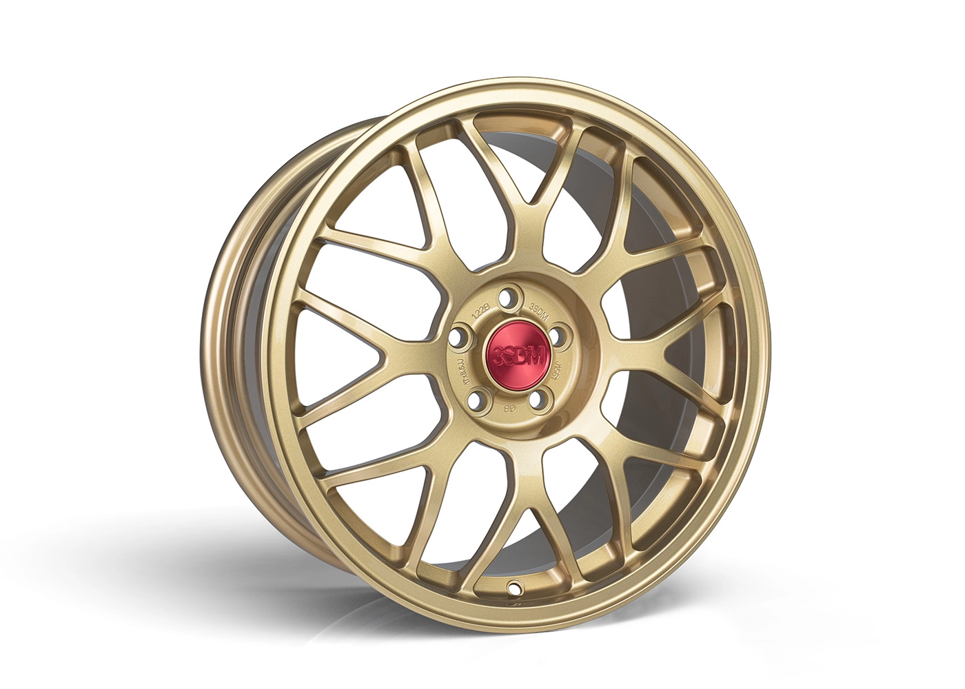 3SDM 1.22-B forged 1-piece monoblock wheel - main render