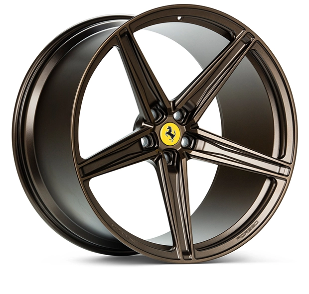 Vossen M-X5 (Monoblock) in Satin Bronze finish - 3/4 render