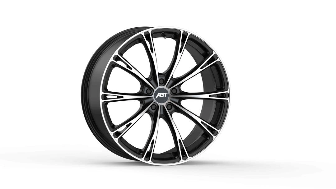 ABT Sportsline High Performance GR 23 in Matt Black with diamond machined surface - studio render