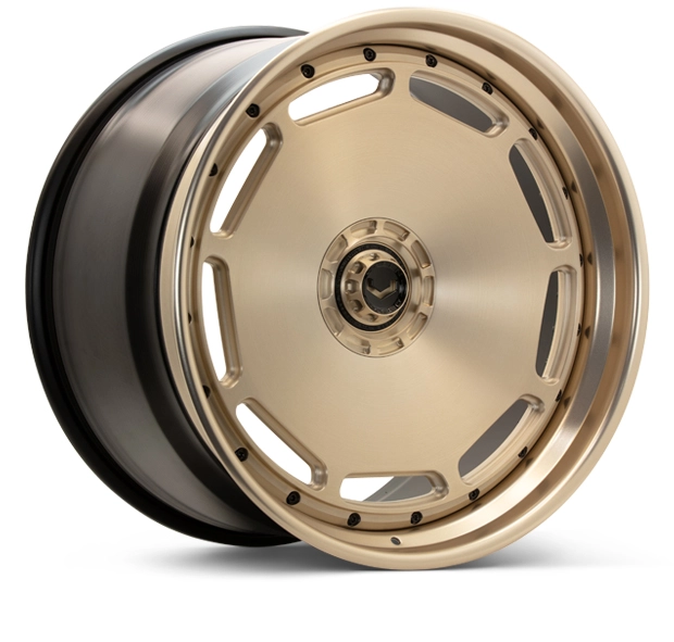 Vossen GEN-06 (3-Piece) in Patina Gold finish - 3/4 render