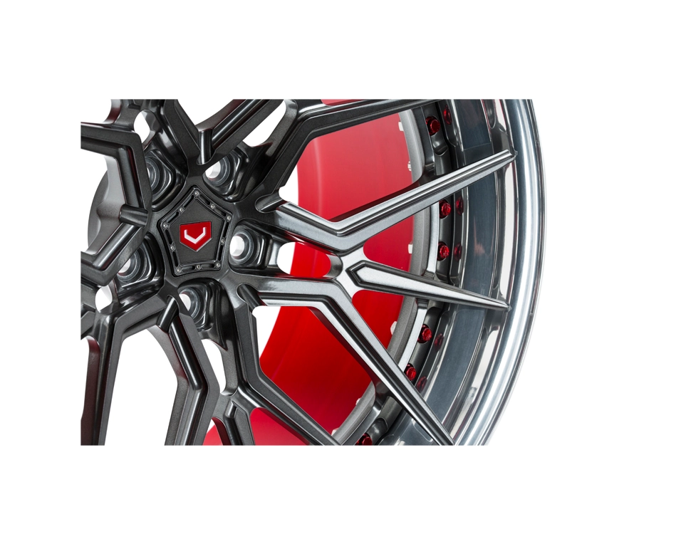 Vossen M-X3 (3-Piece) Dark Smoke finish studio render