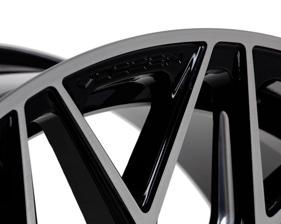 Vossen HF6-3 flow-formed wheel - 3/4 angle hero render