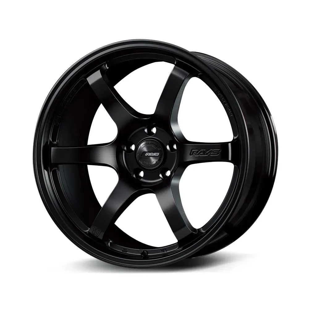 RAYS gramLIGHTS 57DR 19x10.5 WGOLD competition wheel - 3/4 angle render