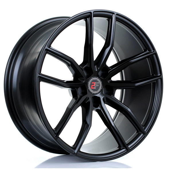 2Forge ZF4 flow-formed alloy wheel - 3/4 angle render