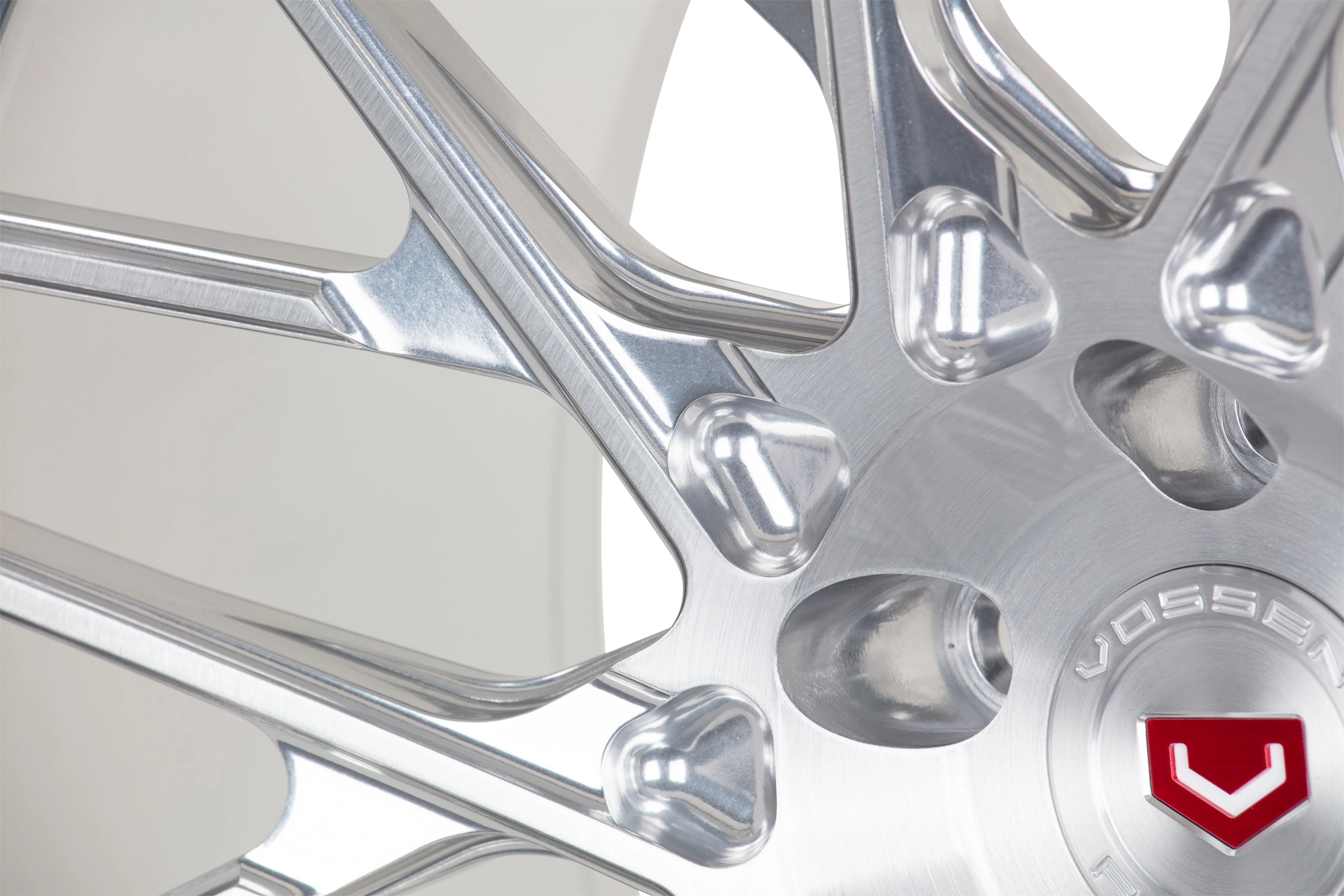 Vossen S17-07 (Monoblock) in Light Smoke finish - 3/4 render