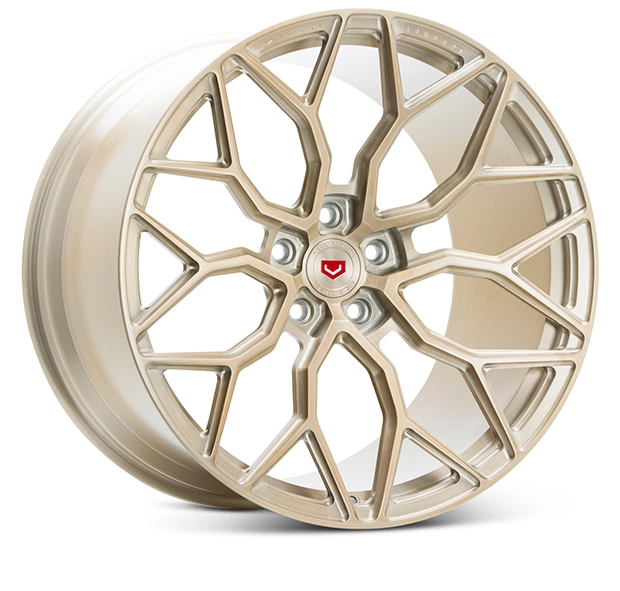 Vossen S17-01 (Monoblock) in Patina Gold finish - 3/4 render facing right