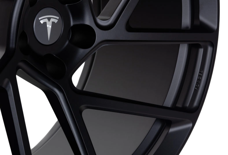 Vossen NV2 Gloss Black - 3/4 render facing right
