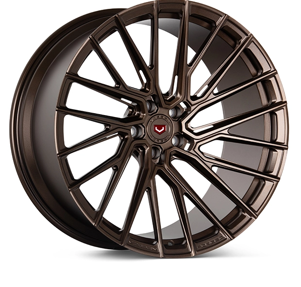 Vossen EVO-6TR in Satin Bronze finish - 3/4 render
