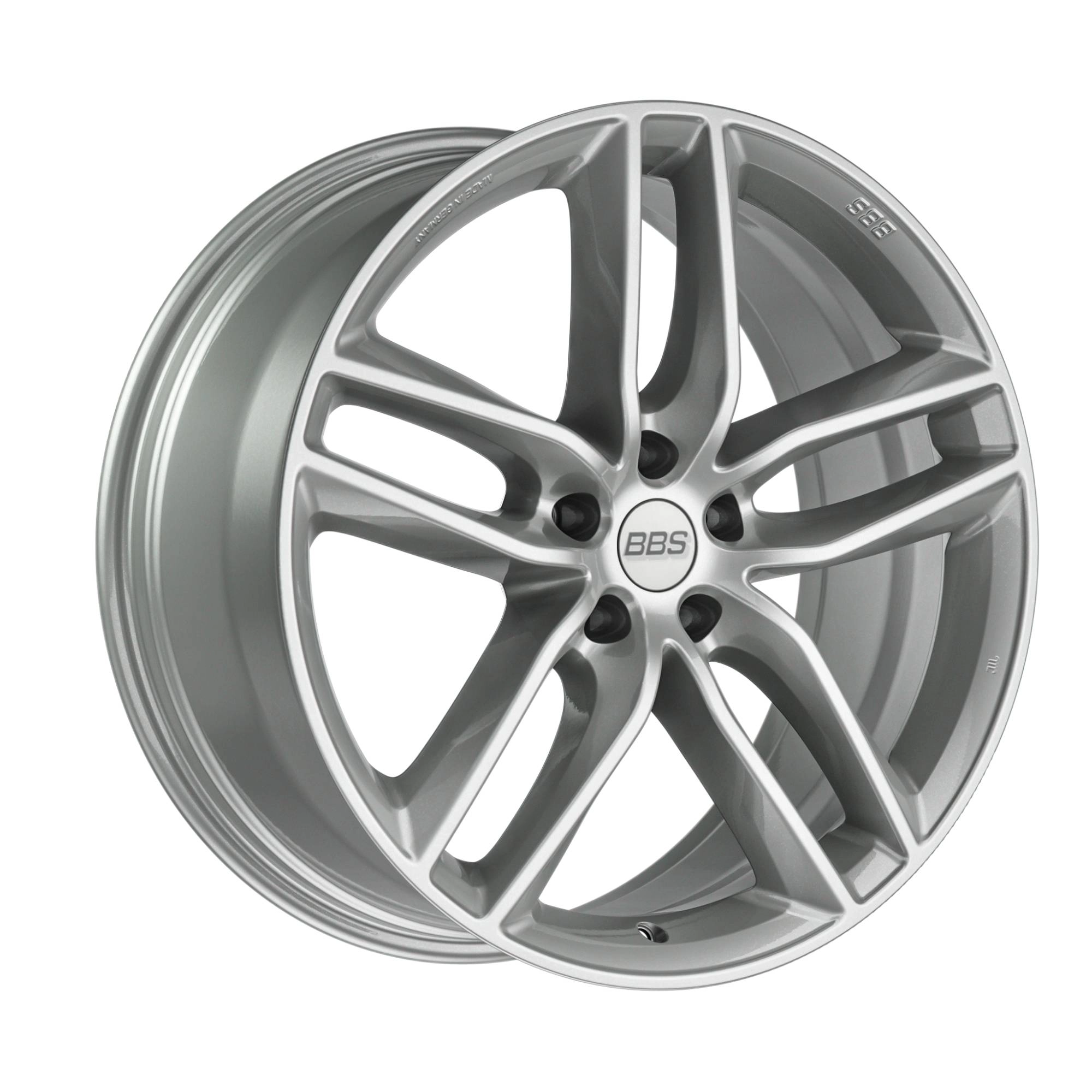 BBS SX cast wheel - 3/4 angle render