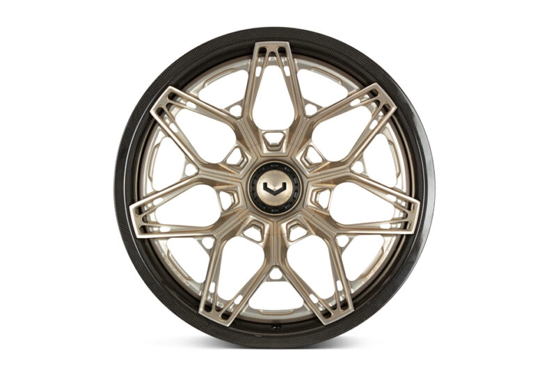 Vossen S21-08 Carbon forged wheel - 3/4 angle render