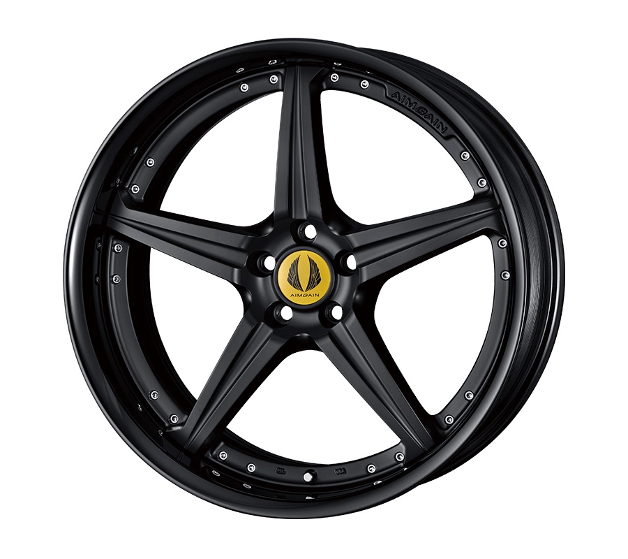 Aimgain G3S in Matte Black finish - 3/4 render