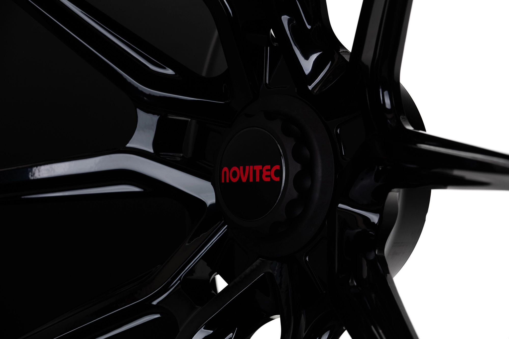 Vossen NF9 Stealth Grey - spoke taper and negative space detail