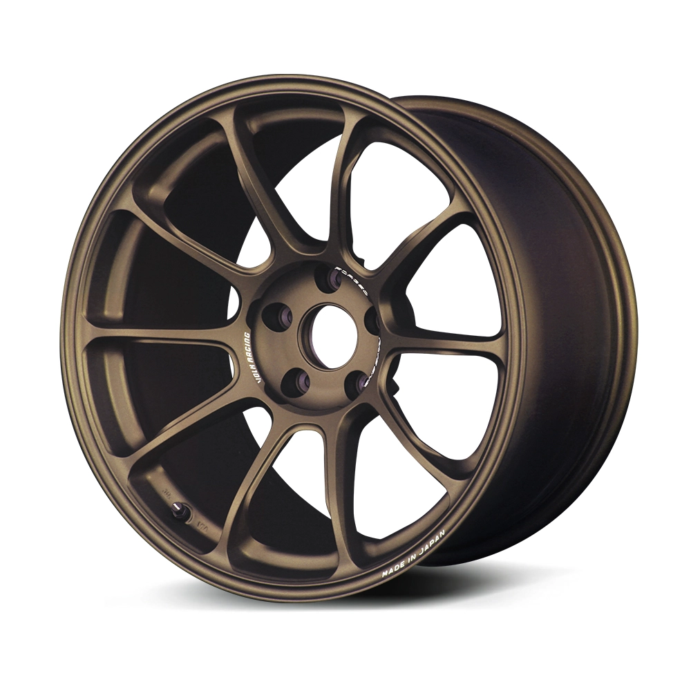 Volk Racing ZE40 Competition in Bronze Gold - 3/4 angle render