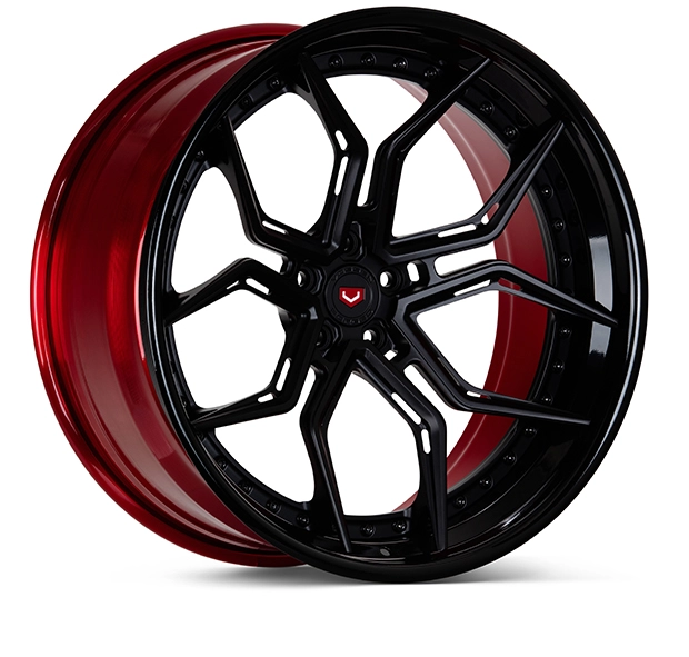 Vossen EVO-3R (3-Piece) in Vossen Red finish