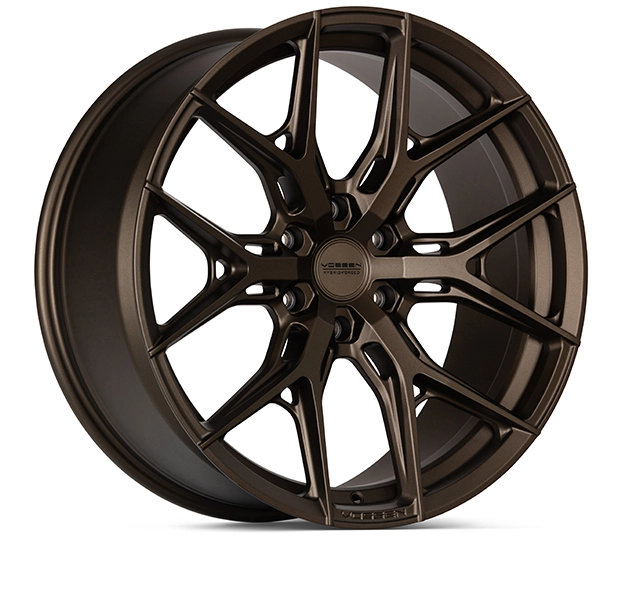 Vossen HF6-4 in Terra Bronze finish - 3/4 render