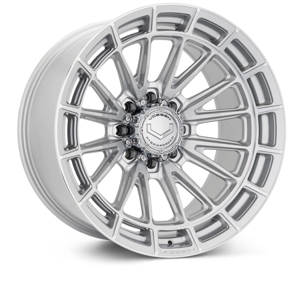 Vossen HFX-5 in Silver Polished finish - 3/4 render