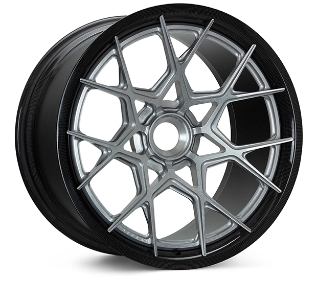 Vossen S21-07 Carbon in Light Smoke finish - 3/4 render