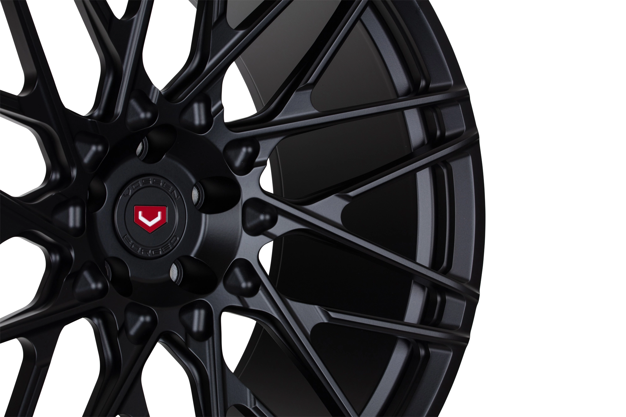 Vossen S17-07 (Monoblock) on vehicle - side profile view