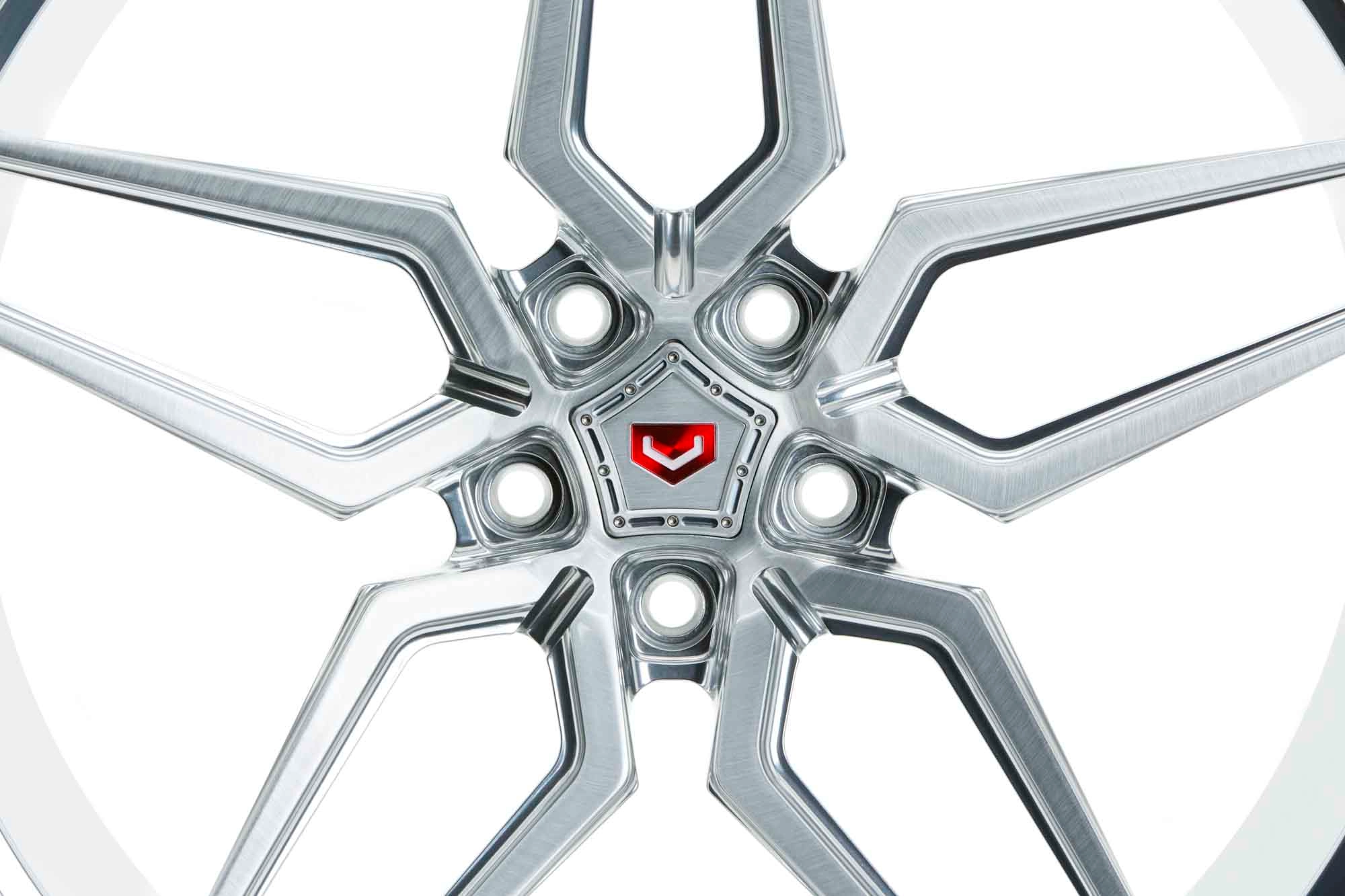 Vossen M-X1 (Monoblock) forged monoblock wheel - front face alternative angle