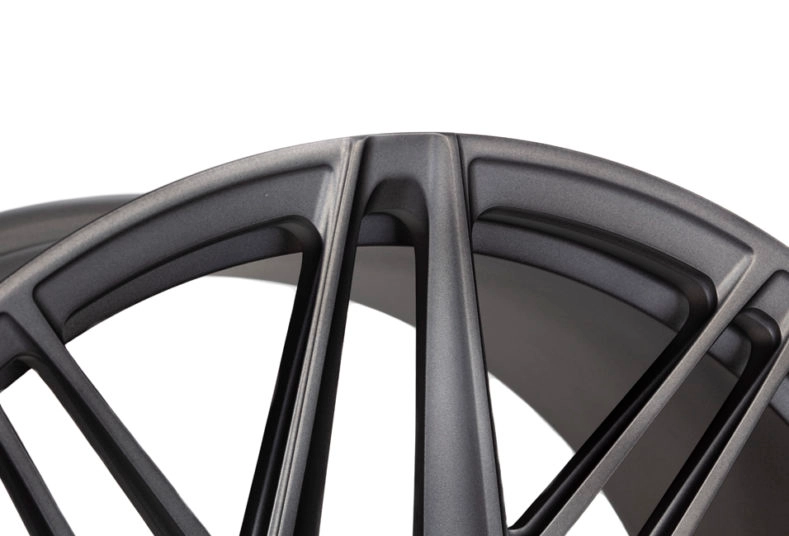 Vossen EVO-5 (Monoblock) Gloss Clear barrel and center detail