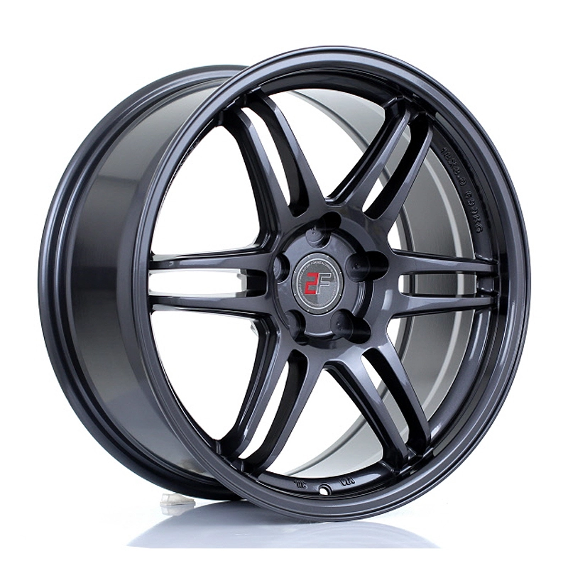 2Forge ZF5 in Gloss Gunmetal finish - 3/4 render