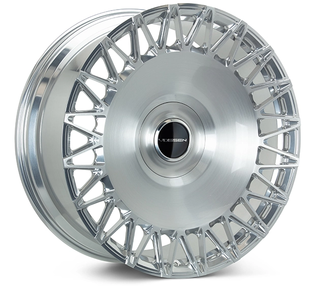 Vossen S17-18 forged monoblock, Gloss Clear - 3/4 angled view facing right