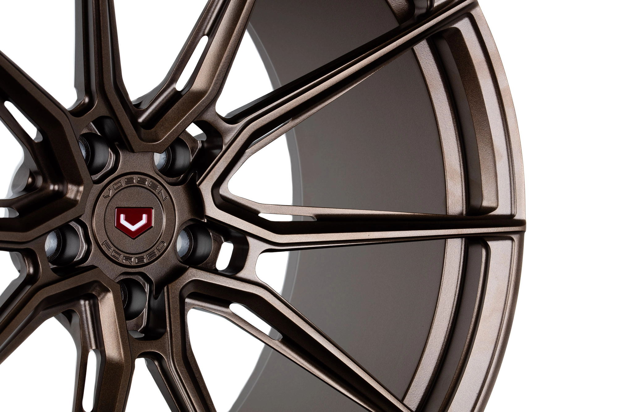 Vossen EVO-2R installed on performance vehicle - front quarter