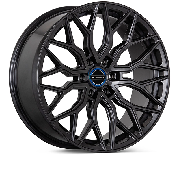 Vossen HF6-3 in Anthracite finish - 3/4 render