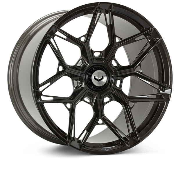 Vossen S21-08 in Midnight Smoke finish - 3/4 render
