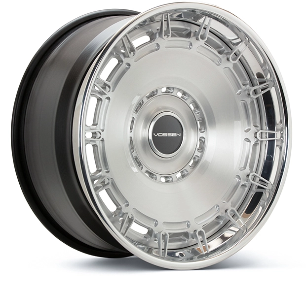 Vossen S21-13 (3-Piece) in Gloss Clear finish - 3/4 render